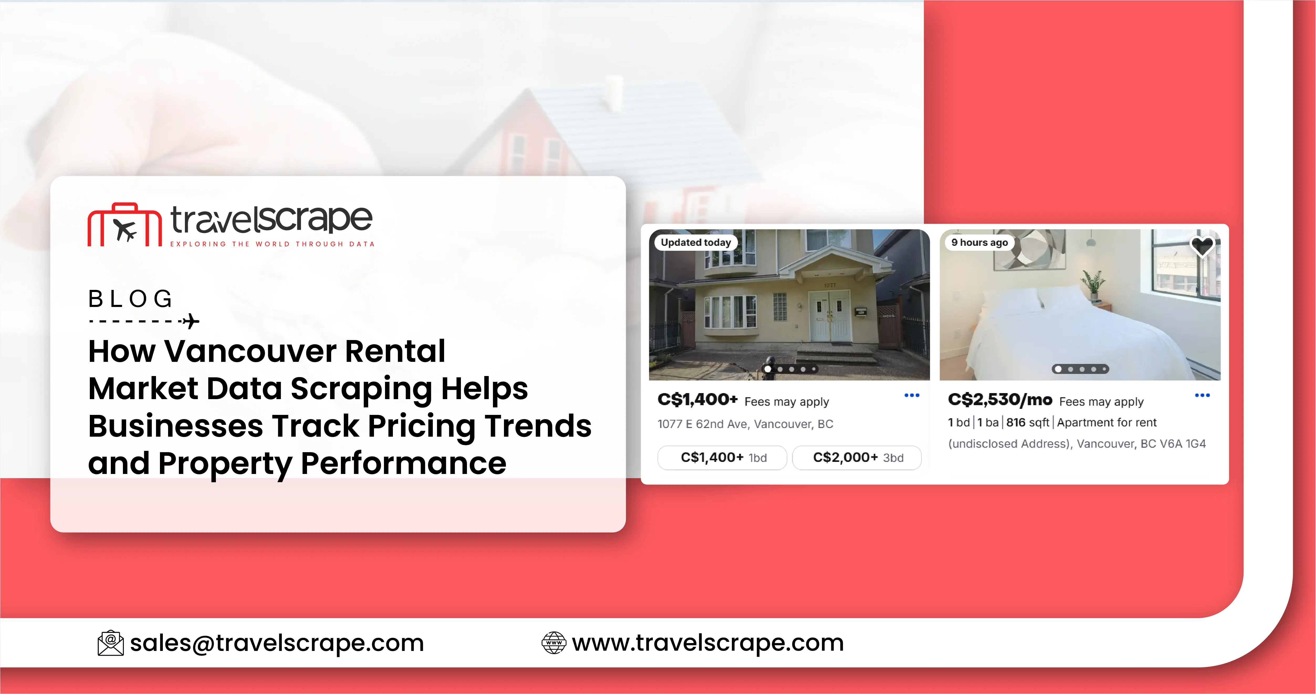Vancouver Rental Market Data Scraping to Track Pricing Trends